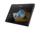 ASUS Vivobook Flip 14 TP412FA-Q3MS1-CB laptop Intel® Core™ i3 i3-10110U Hybrid (2-in-1) 35.6 cm (14") Touchscreen Full HD 4 GB DDR4-SDRAM 128 GB SSD Wi-Fi 6 (802.11ax) Windows 10 Home in S mode Grey