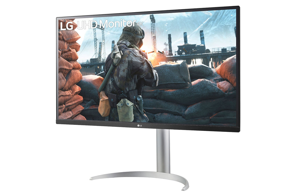 LG 32UP550-W computer monitor 80 cm (31.5") 3840 x 2160 pixels 4K Ultra HD LED Silver