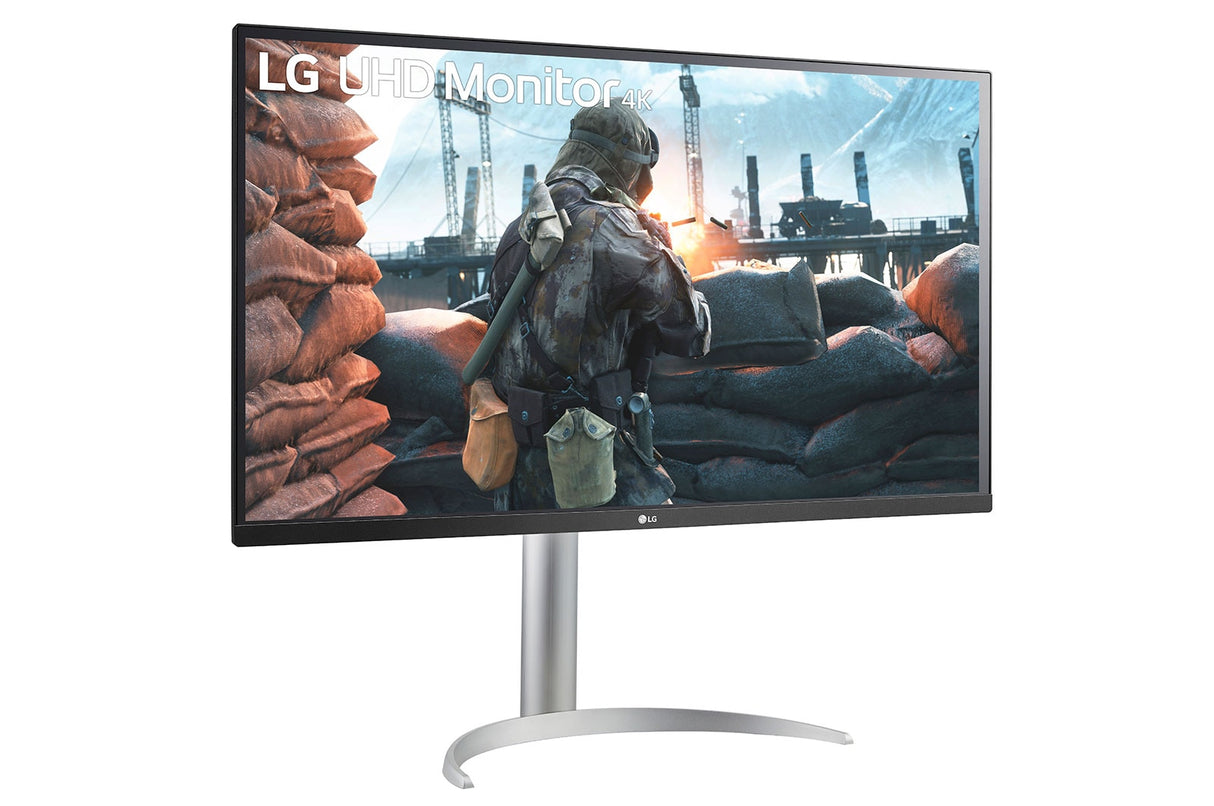 LG 32UP550-W computer monitor 80 cm (31.5") 3840 x 2160 pixels 4K Ultra HD LED Silver