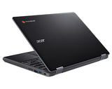 Acer Chromebook R753T-C8H2 Intel® Celeron® N N4500 29.5 cm (11.6") Touchscreen HD 4 GB LPDDR4x-SDRAM 32 GB Flash Wi-Fi 6 (802.11ax) ChromeOS Black