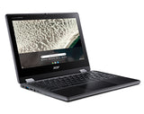 Acer Chromebook R753T-C8H2 Intel® Celeron® N N4500 29.5 cm (11.6") Touchscreen HD 4 GB LPDDR4x-SDRAM 32 GB Flash Wi-Fi 6 (802.11ax) ChromeOS Black