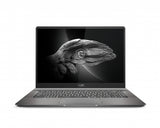 MSI Creator Z16 A11UE-064CA Intel® Core™ i7 i7-11800H Laptop 40.6 cm (16") Quad HD+ 32 GB DDR4-SDRAM 1 TB SSD NVIDIA GeForce RTX 3060 Wi-Fi 6 (802.11ax) Windows 10 Pro Grey