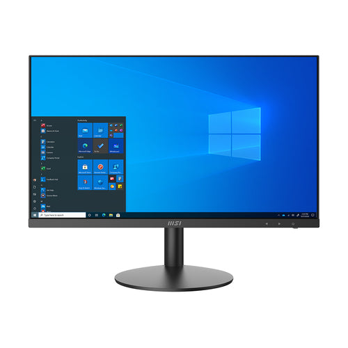 MSI Modern 11M-002US Intel® Core™ i5 i5-11400 61 cm (24") 1920 x 1080 pixels All-in-One PC 8 GB DDR4-SDRAM 250 GB SSD Windows 11 Home Wi-Fi 6 (802.11ax) Black