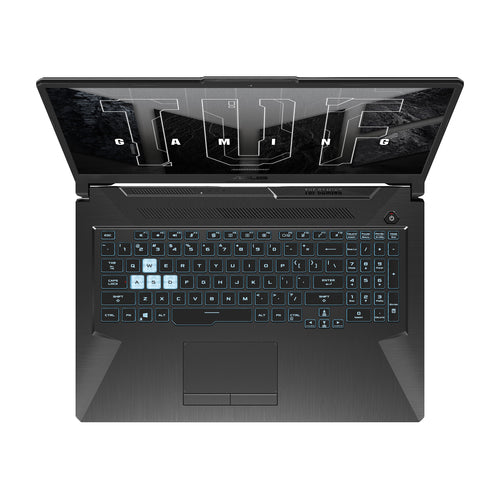 ASUS TUF Gaming A17 FA706IE-DS71-CA laptop AMD Ryzen™ 7 4800H 43.9 cm (17.3") Full HD 16 GB DDR4-SDRAM 512 GB SSD NVIDIA GeForce RTX 3050 Ti Wi-Fi 6 (802.11ax) Windows 11 Home Black