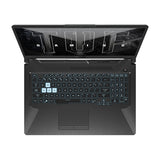 ASUS TUF Gaming A17 FA706IE-DS71-CA laptop AMD Ryzen™ 7 4800H 43.9 cm (17.3") Full HD 16 GB DDR4-SDRAM 512 GB SSD NVIDIA GeForce RTX 3050 Ti Wi-Fi 6 (802.11ax) Windows 11 Home Black