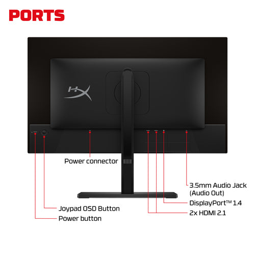 HyperX OMEN OLED 27 inch QHD 240Hz Gaming Monitor - OMEN OLED 27q