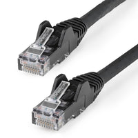 StarTech.com 20ft (6m) CAT6 Ethernet Cable - LSZH (Low Smoke Zero Halogen) - 10 Gigabit 250Mhz 100W PoE RJ45 UTP Network Patch Cord Snagless with Strain Relief - Black CAT 6, ETL Verified, 24AWG