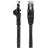 StarTech.com 20ft (6m) CAT6 Ethernet Cable - LSZH (Low Smoke Zero Halogen) - 10 Gigabit 250Mhz 100W PoE RJ45 UTP Network Patch Cord Snagless with Strain Relief - Black CAT 6, ETL Verified, 24AWG
