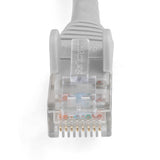 StarTech.com 20ft (6m) CAT6 Ethernet Cable - LSZH (Low Smoke Zero Halogen) - 10 Gigabit 250Mhz 100W PoE RJ45 UTP Network Patch Cord Snagless with Strain Relief - Gray CAT 6, ETL Verified, 24AWG