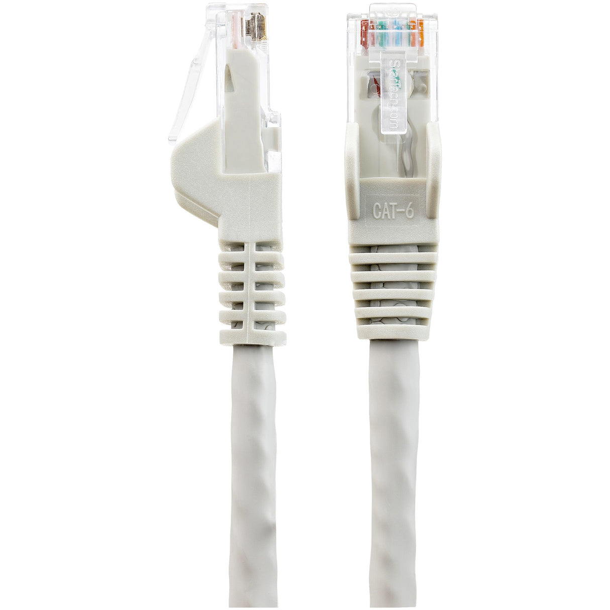 StarTech.com 20ft (6m) CAT6 Ethernet Cable - LSZH (Low Smoke Zero Halogen) - 10 Gigabit 250Mhz 100W PoE RJ45 UTP Network Patch Cord Snagless with Strain Relief - Gray CAT 6, ETL Verified, 24AWG