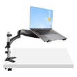 StarTech.com Desk Mount Laptop Arm - Full Motion Articulating Arm for Laptop or Single 34" (17.6lb/8kg) Monitor - VESA Mount Laptop Tray Bracket - Ergonomic Adjustable Notebook Stand - Desk-Clamp