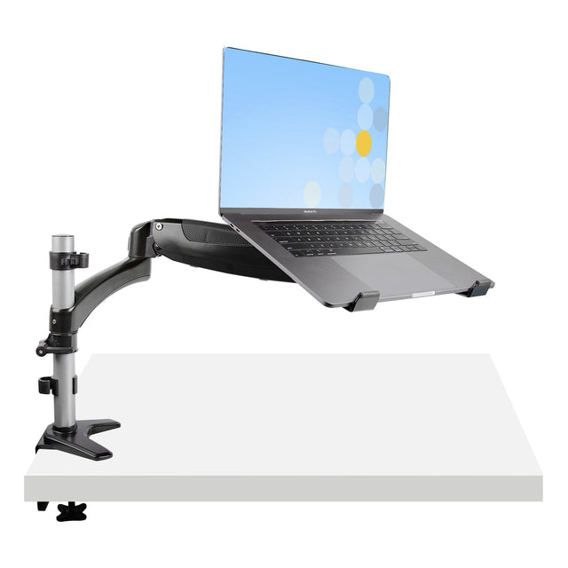 StarTech.com Desk Mount Laptop Arm - Full Motion Articulating Arm for Laptop or Single 34" (17.6lb/8kg) Monitor - VESA Mount Laptop Tray Bracket - Ergonomic Adjustable Notebook Stand - Desk-Clamp