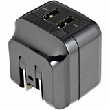 StarTech.com 2 Port USB Wall Charger - 17W Wall Charger Hub (2.4A & 1A port) - Dual Port USB-A Power Adapter - Portable/Travel USB Wall Plug to Charge Multiple Devices - Phones/Tablets