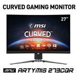 MSI MPG Artymis 273CQR computer monitor 68.6 cm (27") 2560 x 1440 pixels Wide Quad HD LCD Black
