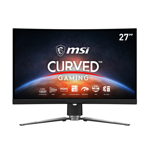 MSI MPG Artymis 273CQR computer monitor 68.6 cm (27") 2560 x 1440 pixels Wide Quad HD LCD Black