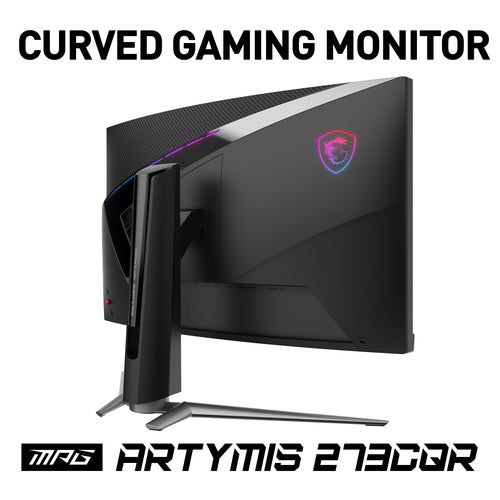 MSI MPG Artymis 273CQR computer monitor 68.6 cm (27") 2560 x 1440 pixels Wide Quad HD LCD Black