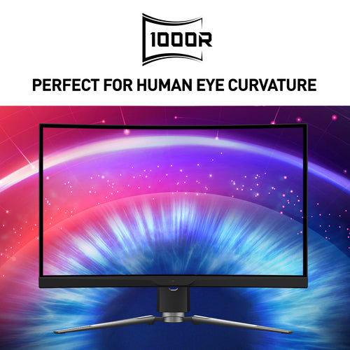 MSI MPG Artymis 273CQR computer monitor 68.6 cm (27") 2560 x 1440 pixels Wide Quad HD LCD Black