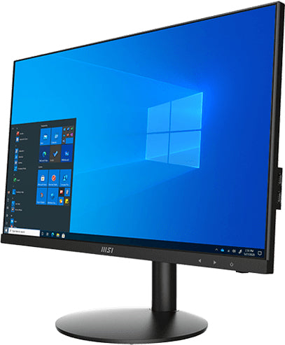 MSI Pro AP241 11M-009US Intel® Core™ i3 i3-10105 61 cm (24") 1920 x 1080 pixels All-in-One PC 8 GB DDR4-SDRAM 250 GB SSD Windows 11 Home Wi-Fi 6 (802.11ax) Black