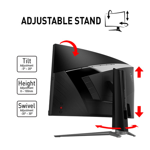 MSI MPG Artymis 274CP computer monitor 68.6 cm (27") 1920 x 1080 pixels Full HD Black