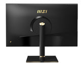 MSI Summit MS321UP 32 Inch Monitor with Adjustable Stand, UHD (3840 x 2160), 16:9, 60Hz, IPS, 4ms, HDMI, DisplayPort, USB Type-C, Built-in USB Hub, Anti-Glare, Anti-Flicker, Less Blue light, VESA, Kensington, Black
