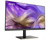 MSI Summit MS321UP 32 Inch Monitor with Adjustable Stand, UHD (3840 x 2160), 16:9, 60Hz, IPS, 4ms, HDMI, DisplayPort, USB Type-C, Built-in USB Hub, Anti-Glare, Anti-Flicker, Less Blue light, VESA, Kensington, Black