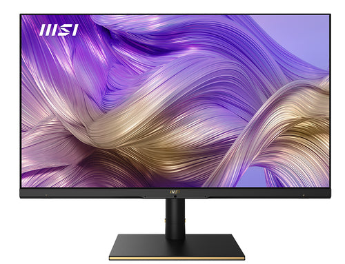 MSI Summit MS321UP 32 Inch Monitor with Adjustable Stand, UHD (3840 x 2160), 16:9, 60Hz, IPS, 4ms, HDMI, DisplayPort, USB Type-C, Built-in USB Hub, Anti-Glare, Anti-Flicker, Less Blue light, VESA, Kensington, Black