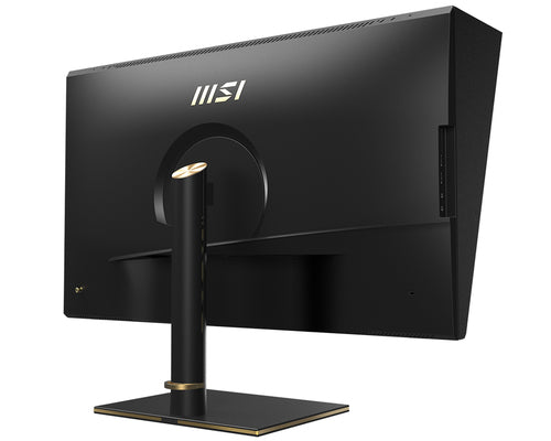 MSI Summit MS321UP 32 Inch Monitor with Adjustable Stand, UHD (3840 x 2160), 16:9, 60Hz, IPS, 4ms, HDMI, DisplayPort, USB Type-C, Built-in USB Hub, Anti-Glare, Anti-Flicker, Less Blue light, VESA, Kensington, Black