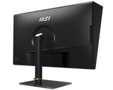 MSI Summit MS321UP 32 Inch Monitor with Adjustable Stand, UHD (3840 x 2160), 16:9, 60Hz, IPS, 4ms, HDMI, DisplayPort, USB Type-C, Built-in USB Hub, Anti-Glare, Anti-Flicker, Less Blue light, VESA, Kensington, Black