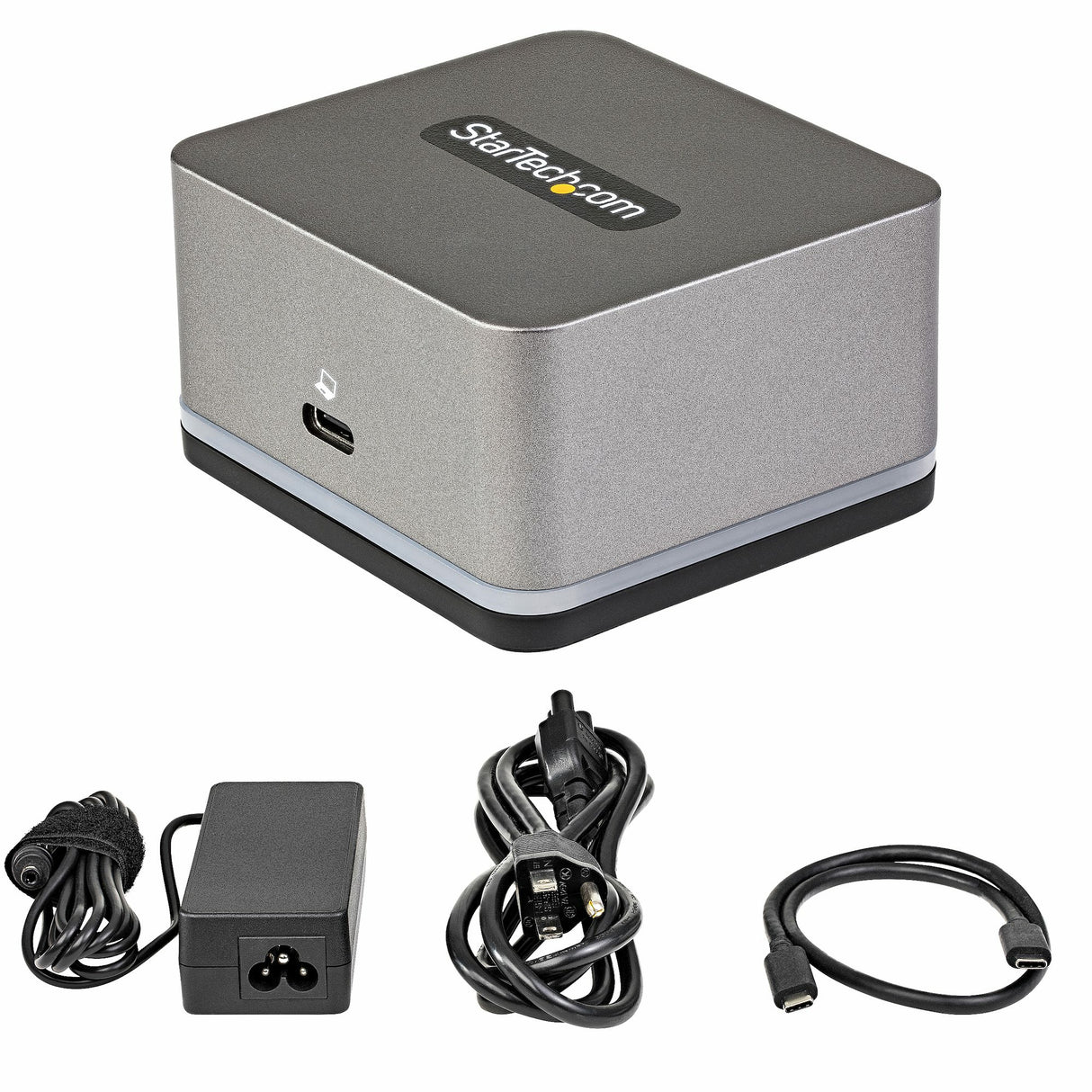 StarTech.com USB C Mini Dock for Chromebooks, iPad Pro, Android Tablets/Smartphones, USB-C Chromebook Docking Station w/ 4K 30Hz HDMI, 27W Power Delivery Charging, 3-Port USB Hub, Gigabit Ethernet