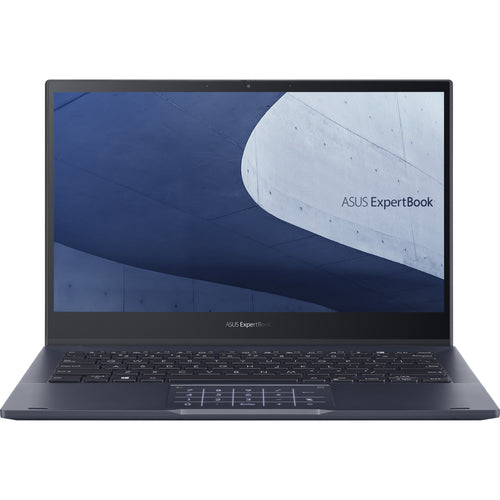 ASUS ExpertBook B5 Flip B5302FEA-Q73P-CB laptop Intel® Core™ i7 i7-1165G7 Hybrid (2-in-1) 33.8 cm (13.3") Touchscreen Full HD 16 GB DDR4-SDRAM 512 GB SSD Wi-Fi 6 (802.11ax) Windows 10 Pro Black
