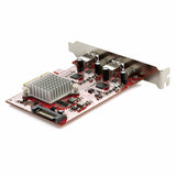 StarTech.com 4-Port USB PCIe Card - 10Gbps USB PCI Express Expansion Card w/ 2 Controllers - 2x USB-C & 2x USB-A ports (USB 3.2 Gen 2) - USB/USB-C PCI-e Card - Full Profile - TAA