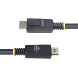 StarTech.com 10ft (3m) DisplayPort 1.4 Extension Cable, DP 1.4 Port Saver Cable, 8K 60Hz, DP Male to Female Extension Adapter Cord, DisplayPort Extension Cable, TPE Jacket, M/F