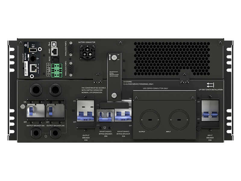Vertiv GXT5-8000HVRT5UXLN uninterruptible power supply (UPS) Double-conversion (Online) 8 kVA 8000 W 4 AC outlet(s)