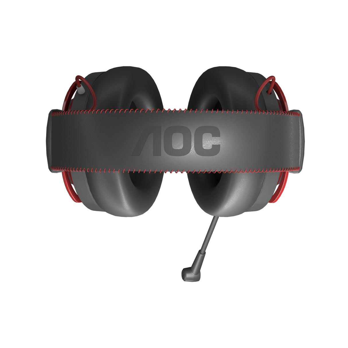 AOC GH401 headphones/headset Wired & Wireless Head-band Gaming Black, Red
