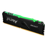 Kingston Technology FURY Beast RGB memory module 16 GB 2 x 8 GB DDR4 3733 MT/s 288-pin DIMM