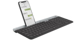 Logitech 920-011479 keyboard Universal RF Wireless + Bluetooth English Graphite