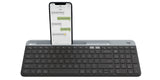 Logitech 920-011479 keyboard Universal RF Wireless + Bluetooth English Graphite