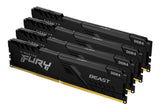 Kingston Technology FURY Beast 64GB 3200MT/s DDR4 CL16 DIMM (Kit of 4) 1Gx8 Black