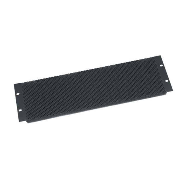 Middle Atlantic 3 RU Rack Vent Panel, Light Blocking with 64% Open Area