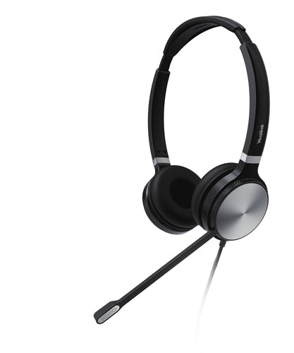 Yealink UH36 Dual Teams USB-C Headset Wired Head-band Office/Call center USB Type-C Black, Silver