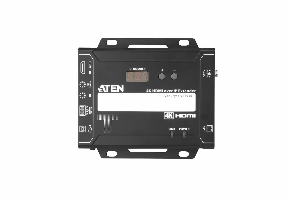 ATEN VE8950T AV extender AV transmitter Black
