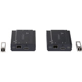 StarTech.com 4K HDMI KVM Extender over Fiber - HDMI Video & USB Remote KVM Switch/Console Extender - up to 984ft/300m (MultiMode) - 2x 10G MMF SFP+ modules - KVM Extension Kit (TX/RX) - TAA