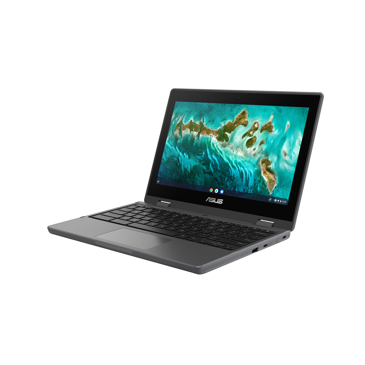 ASUS Chromebook Flip CR1 CR1100FKA-C1-CA Intel® Celeron® N N4500 29.5 cm (11.6") Touchscreen HD 4 GB LPDDR4x-SDRAM 64 GB eMMC Wi-Fi 6 (802.11ax) ChromeOS Grey