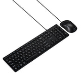 Targus EcoSmart keyboard Mouse included Universal USB QWERTY English Black