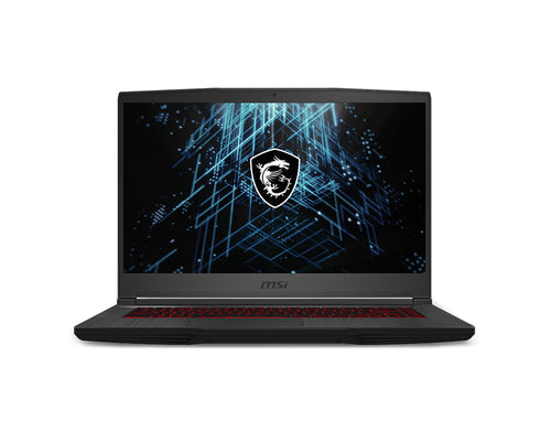 MSI Gaming GF63 11UD-408CA Thin Intel® Core™ i7 i7-11800H Laptop 39.6 cm (15.6") Full HD 16 GB DDR4-SDRAM 512 GB SSD NVIDIA GeForce RTX 3050 Ti Wi-Fi 6 (802.11ax) Windows 11 Home Black