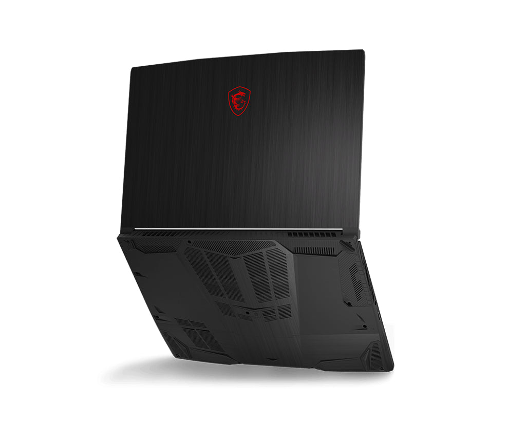 MSI Gaming GF63 11UC-284CA Thin Intel® Core™ i5 i5-11400H Laptop 39.6 cm (15.6") Full HD 8 GB DDR4-SDRAM 512 GB SSD NVIDIA GeForce RTX 3050 Wi-Fi 6 (802.11ax) Windows 11 Home Black