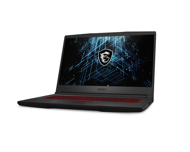 MSI Gaming GF63 11UC-283CA Thin Intel® Core™ i7 i7-11800H Laptop 39.6 cm (15.6") Full HD 16 GB DDR4-SDRAM 512 GB SSD NVIDIA GeForce RTX 3050 Wi-Fi 6 (802.11ax) Windows 11 Home Black