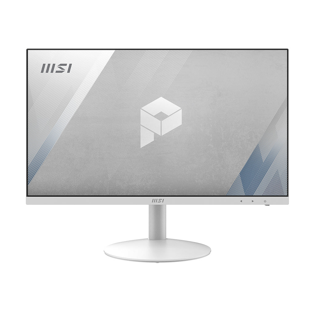 MSI Pro AP241 11M-010US Intel® Pentium® Gold G6405 61 cm (24") 1920 x 1080 pixels All-in-One PC 4 GB DDR4-SDRAM 120 GB SSD Windows 10 Pro Wi-Fi 6 (802.11ax) White