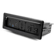 StarTech.com Conference Room Docking Station with Power and Charging; Table Connectivity Box, Universal USB-C Laptop Dock, 60W PD, 4K HDMI, USB Hub, Audio, 2x AC Outlets, 2x USB BC 1.2 Charge Ports - TAA