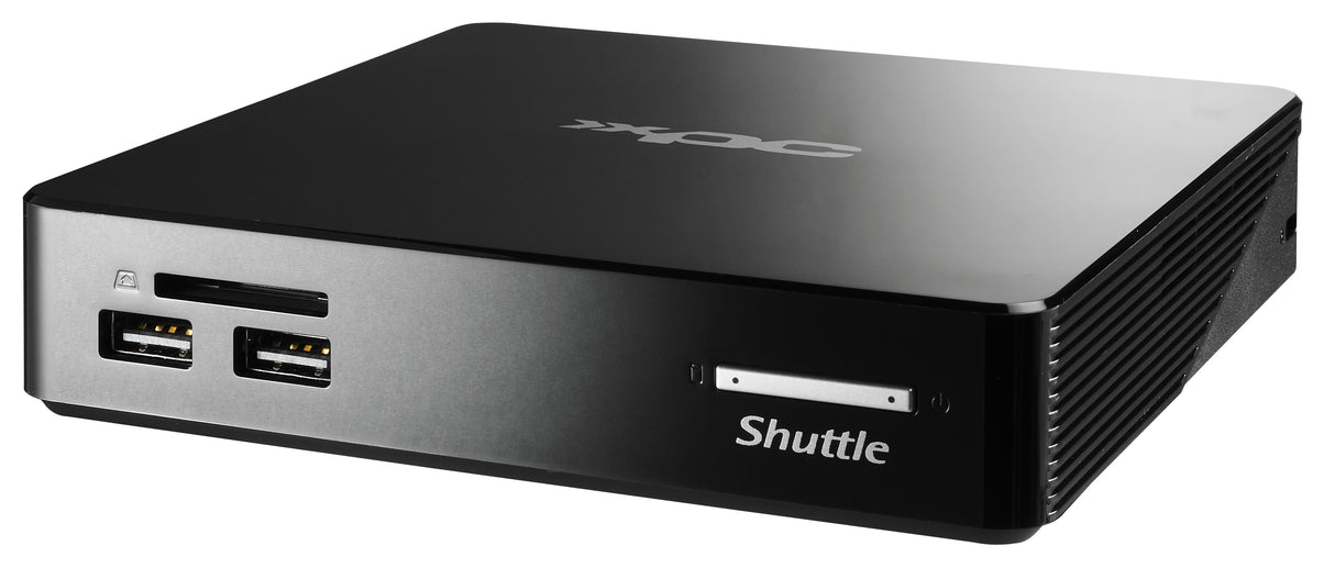 Shuttle XPC nano NS02AV2 Rockchip RK3368 2 GB DDR3L-SDRAM 16 GB eMMC Android 8.1 Nettop Mini PC Black